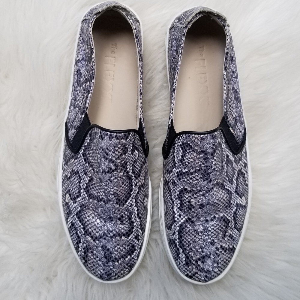 The Flexx Snakeprint Slip On Sneaker